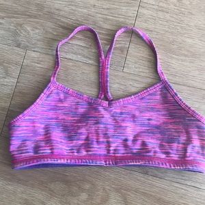 Lululemon girls Ivivva bra sports bra top size 12